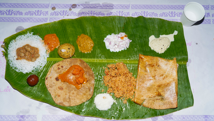 Traditional lunch catering